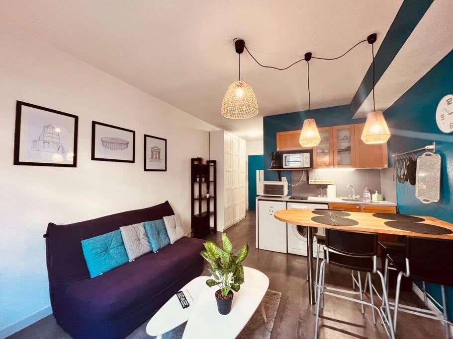 Le Jean-Jaures / Joli Studio Leilighet Nîmes Eksteriør bilde